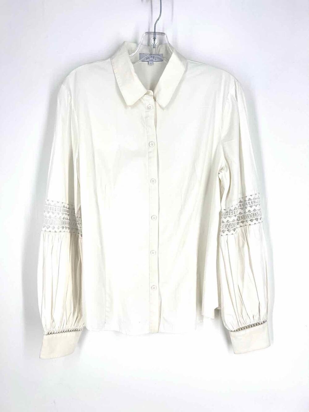 Pearl by Lela Rose Size 12 Ivory Lace AS IS Tops Blouse
